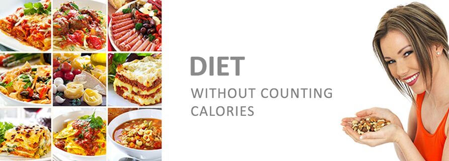 Options for dishes for diet without calorie account