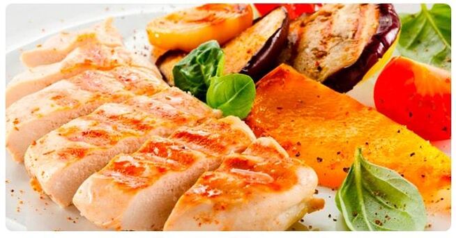 Grilled chicken fillet - a delicious dish for chicken day in the 6 Petals diet. 